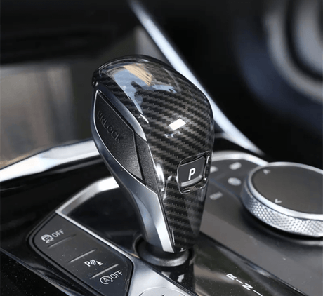 Pommeau Sélecteur de levier de vitesse Carbone pour BMW Série 3 G20 (2020 - 2025)