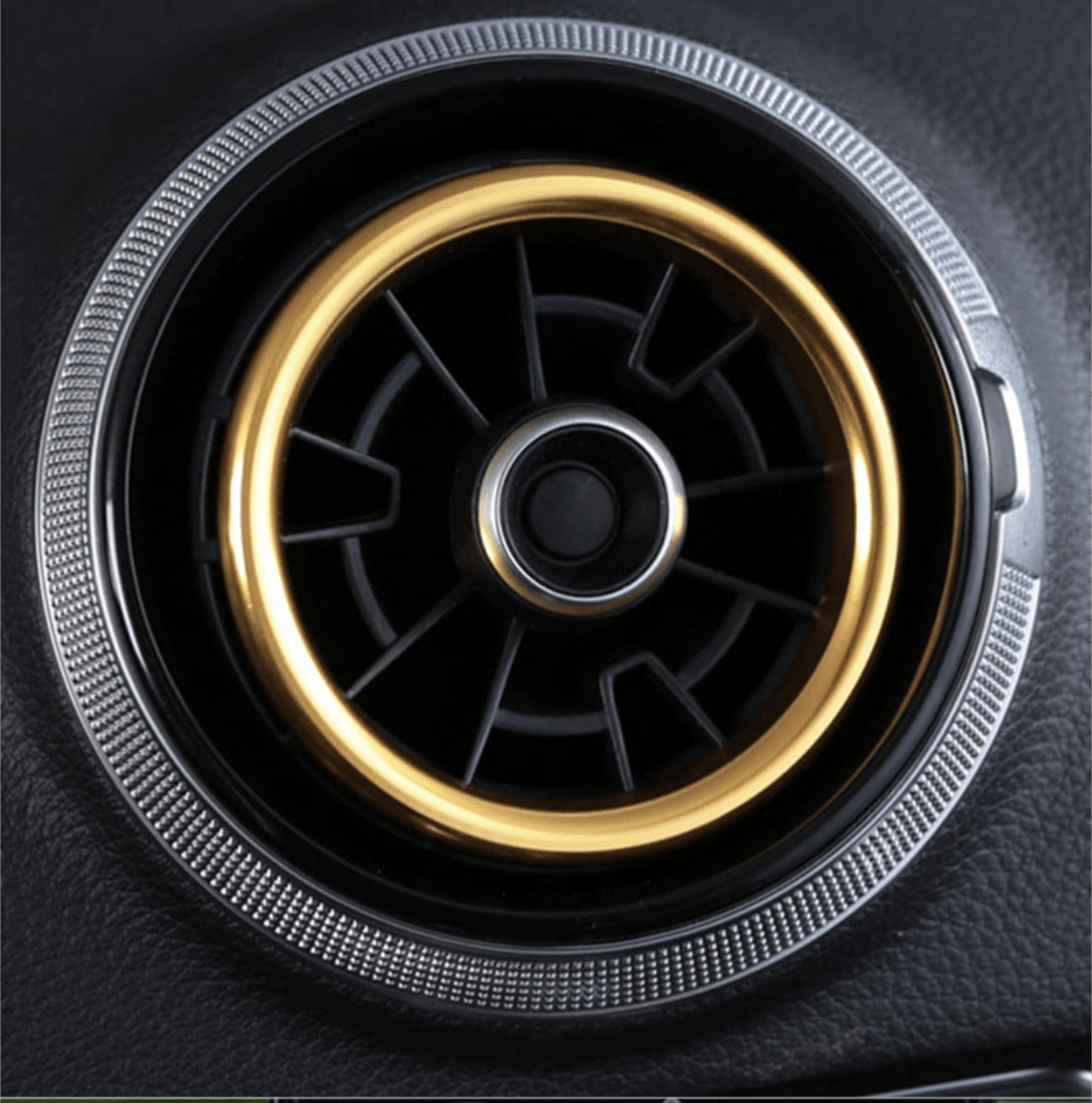 Audi A3 Phase 2 (2016 à 2020) / Bronze (phase 2 uniquement) Entourages Grilles de Ventilation Intérieure colorés pour AUDI A3 8V (2013 - 2020)