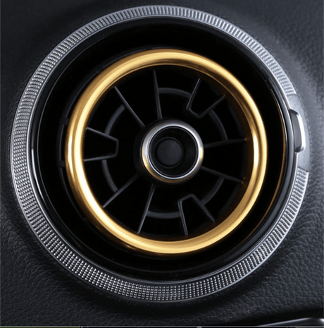 Audi A3 Phase 2 (2016 à 2020) / Bronze (phase 2 uniquement) Entourages Grilles de Ventilation Intérieure colorés pour AUDI A3 8V (2013 - 2020)