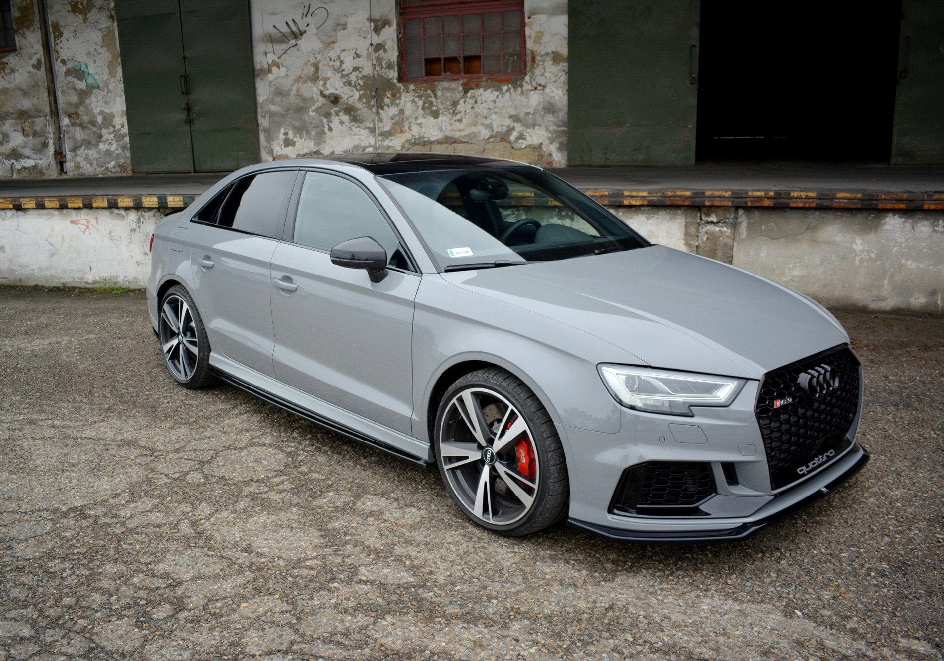 Coques de rétroviseurs Noir Brillant pour AUDI A3 8V (2012 - 2020)