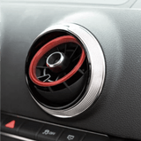 Entourages Grilles de Ventilation Intérieure colorés pour AUDI A3 8V (2013 - 2020)