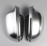 Avec Side Assist Coques de rétroviseurs Argent Mat Chrome pour Audi A5 B8