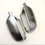 Avec Side Assist Coques de rétroviseurs Chrome Argent Mat pour Audi A5 B8.5