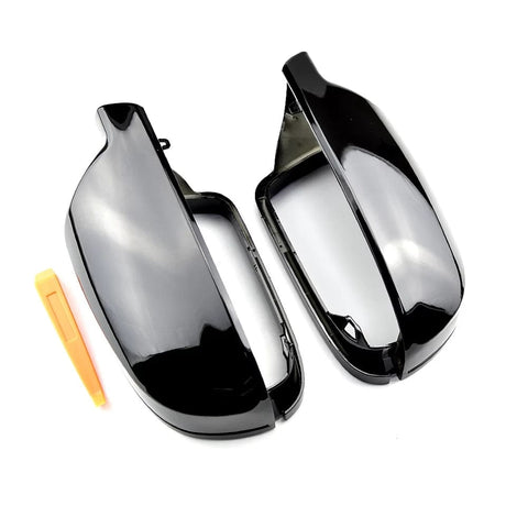 Coques de rétroviseurs Noir Brillant pour Audi A3 8P