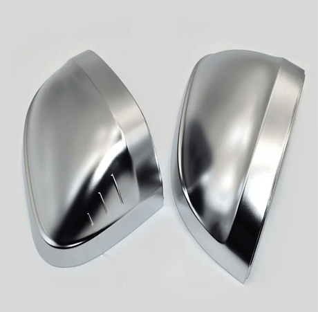 Sans détecteur d'angle mort Coques de rétroviseurs Chrome Argent Mat pour Audi A5 B9
