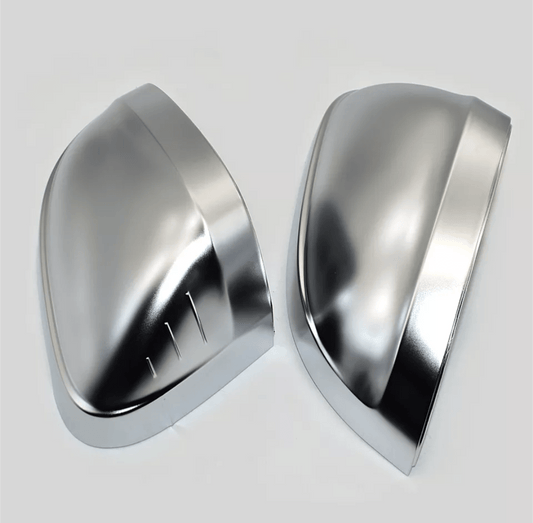 Sans détecteur d'angle mort Coques de rétroviseurs Chrome Argent Mat pour Audi A5 B9