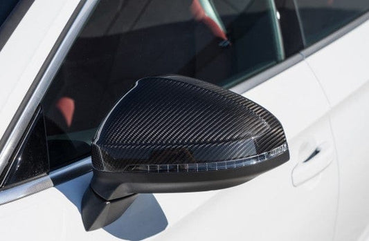 Coques de rétroviseurs finition Carbone pour Audi A4 B9 (2017 - 2022)
