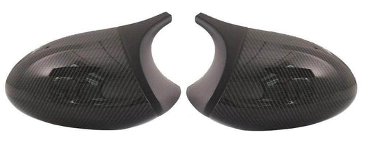 Coques de rétroviseurs BMW Série 1 E87 type M Perfomance carbone (2004-2009) BMW Série 1 E87 et E81 - Coques de rétroviseurs type M Performance Carbone (2004 - 2009)