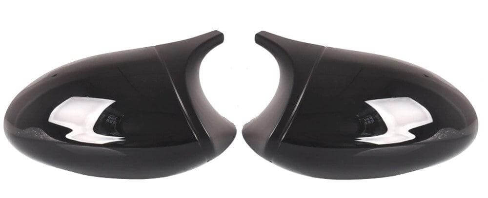 Coques de rétroviseurs BMW Série 1 E87 type M Perfomance Noires Brillantes (2004-2009) BMW Série 1 E87 et E81 - Coques de rétroviseurs type M Performance Noires Brillantes (2004 - 2009)