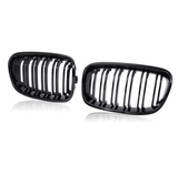 Grilles de calandre noires BMW Série 1 F20 type M Performance (2011-2019) BMW Série 1 F20 - Grilles de calandre noires type M Performance (2011 - 2019)