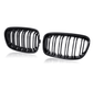 Grilles de calandre noires BMW Série 1 F20 type M Performance (2011-2019) BMW Série 1 F20 - Grilles de calandre noires type M Performance (2011 - 2019)