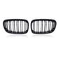 Grilles de calandre noires BMW Série 1 F20 type M Performance (2011-2019) BMW Série 1 F20 - Grilles de calandre noires type M Performance (2011 - 2019)
