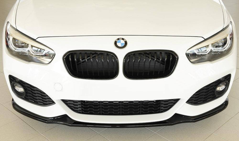F20 LCI (2015 à 2019) / Simple lame Grilles de calandre noires BMW Série 1 F20 type M Performance (2011-2019) BMW Série 1 F20 - Grilles de calandre noires type M Performance (2011 - 2019)