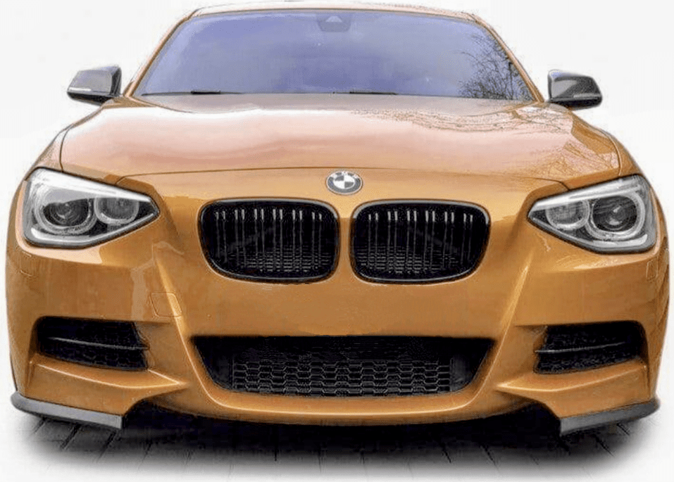 F20 Pré-restylage (2011 à 2015) / Double lame Grilles de calandre noires BMW Série 1 F20 type M Performance (2011-2019) BMW Série 1 F20 - Grilles de calandre noires type M Performance (2011 - 2019)