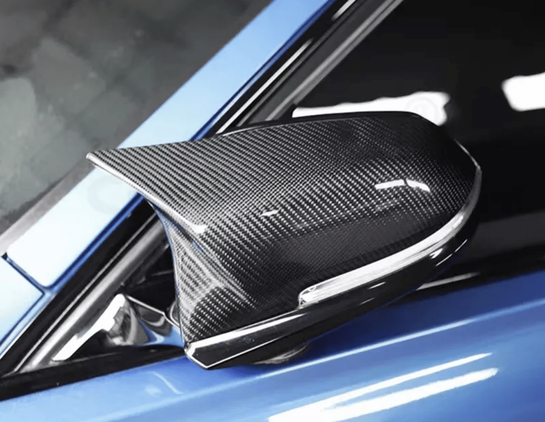 Réelle fibre de carbone Coques de rétroviseurs BMW Série 1 F20 type M Perfomance carbone (2011-2017) BMW Série 1 F20 - Coques de rétroviseurs type M Performance Fibre de Carbone (2011 - 2017)