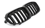 Noir mat Grilles de calandre noires Série 1 F40 type M Performance (2021 - Aujourd'hui) BMW Série 1 F40 - Grilles de calandre noires type M135i (2020 - Aujourd'hui)