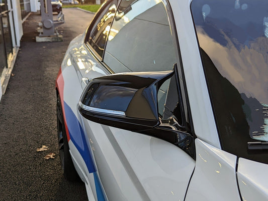 Coques de rétroviseurs type M2 Competition BMW Série 2 F22 BMW Série 2 F22 - Coques de rétroviseurs type M2 Competition Noir Brillant