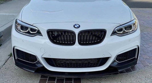 Grilles de calandre noires BMW Série 2 F22 type M Performance (2012-2021) BMW Série 2 F22 - Grilles de calandre noires type M Performance (2012-2021)