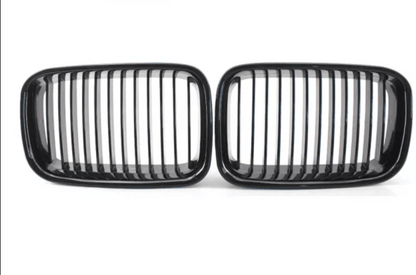 Phase 1 - 1992 à 1996 Grilles de calandre noires BMW Série 3 E36 type M3 (1992-1999) BMW Série 3 E36 (1992-1999) - Grilles de calandre noires type M3