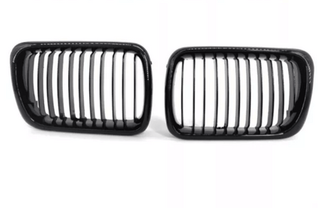Phase 2 - 1997 à 1999 Grilles de calandre noires BMW Série 3 E36 type M3 (1992-1999) BMW Série 3 E36 (1992-1999) - Grilles de calandre noires type M3