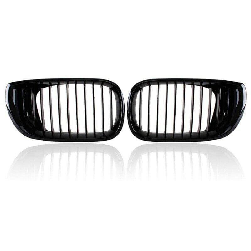 Phase 1 (1998 - 2001) / 2 portes Grilles de calandre noires BMW Série 3 E46 type M3 (1998 - 2005) BMW Série 3 E46 - Grilles de calandre noires type M3 (1998 - 2005)