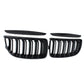 Grilles de calandre noires BMW Série 3 E90 type M Performance (2005-2012) BMW Série 3 E90 - Grilles de calandre noire type M Performance (2005 - 2012)