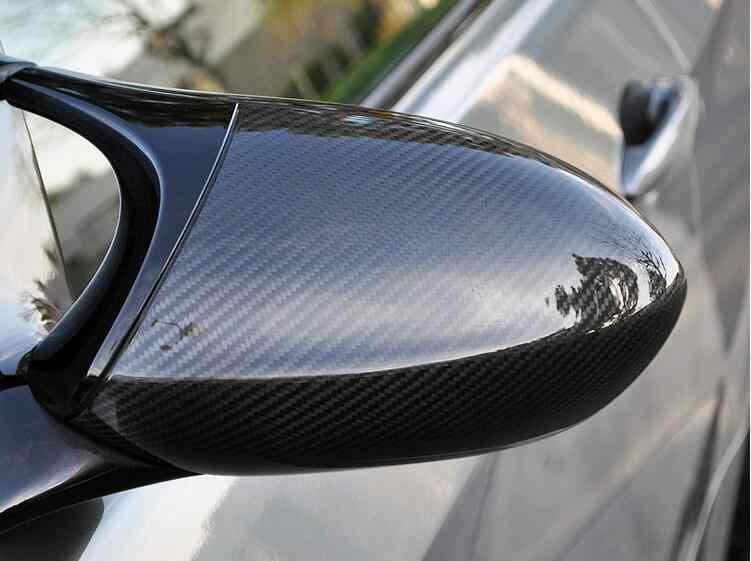 Coques de rétroviseurs type M3 carbone pour BMW Série 3 E90/E92 (2006-2009) BMW Série 3 E90 et E92 - Coques de rétroviseurs type M3 Carbone (2006 - 2009)
