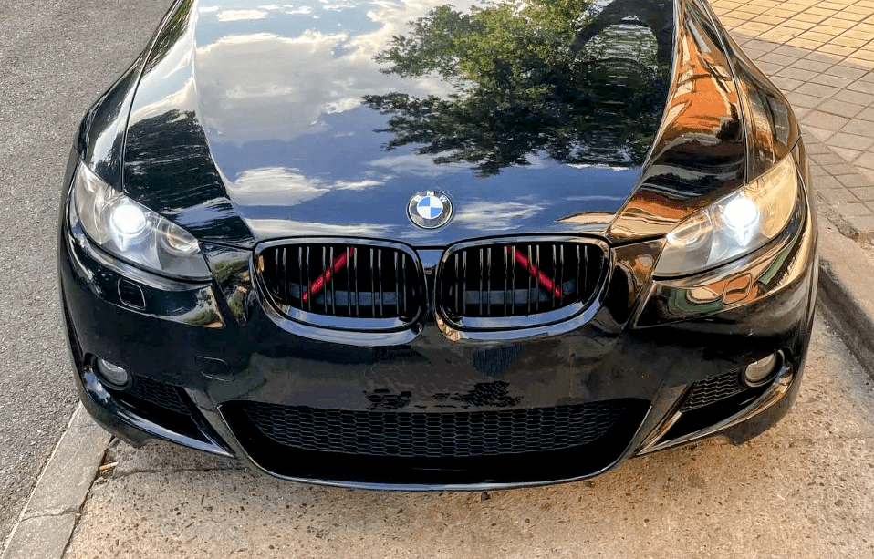 Grilles de calandre noires BMW Série 3 E92 type M Performance