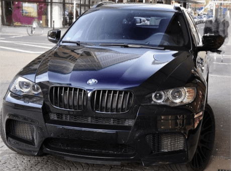 Grilles de calandre noires type X6M pour BMW X6 E71 (2007-2013) BMW X6 E71 - Grilles de calandre noires type X6M (2007 - 2013)