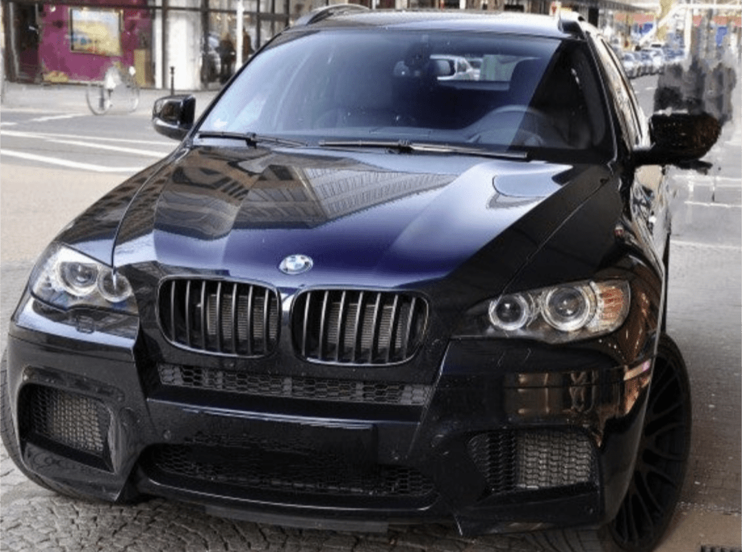 Grilles de calandre noires type X6M pour BMW X6 E71 (2007-2013) BMW X6 E71 - Grilles de calandre noires type X6M (2007 - 2013)