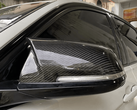 Réelle fibre de carbone Coques de rétroviseurs type M3 Competition carbone BMW Série 3 F30 (2012-2020) BMW Série 3 F30 - Coques de rétroviseurs type M Performance Carbone (2012 - 2020)