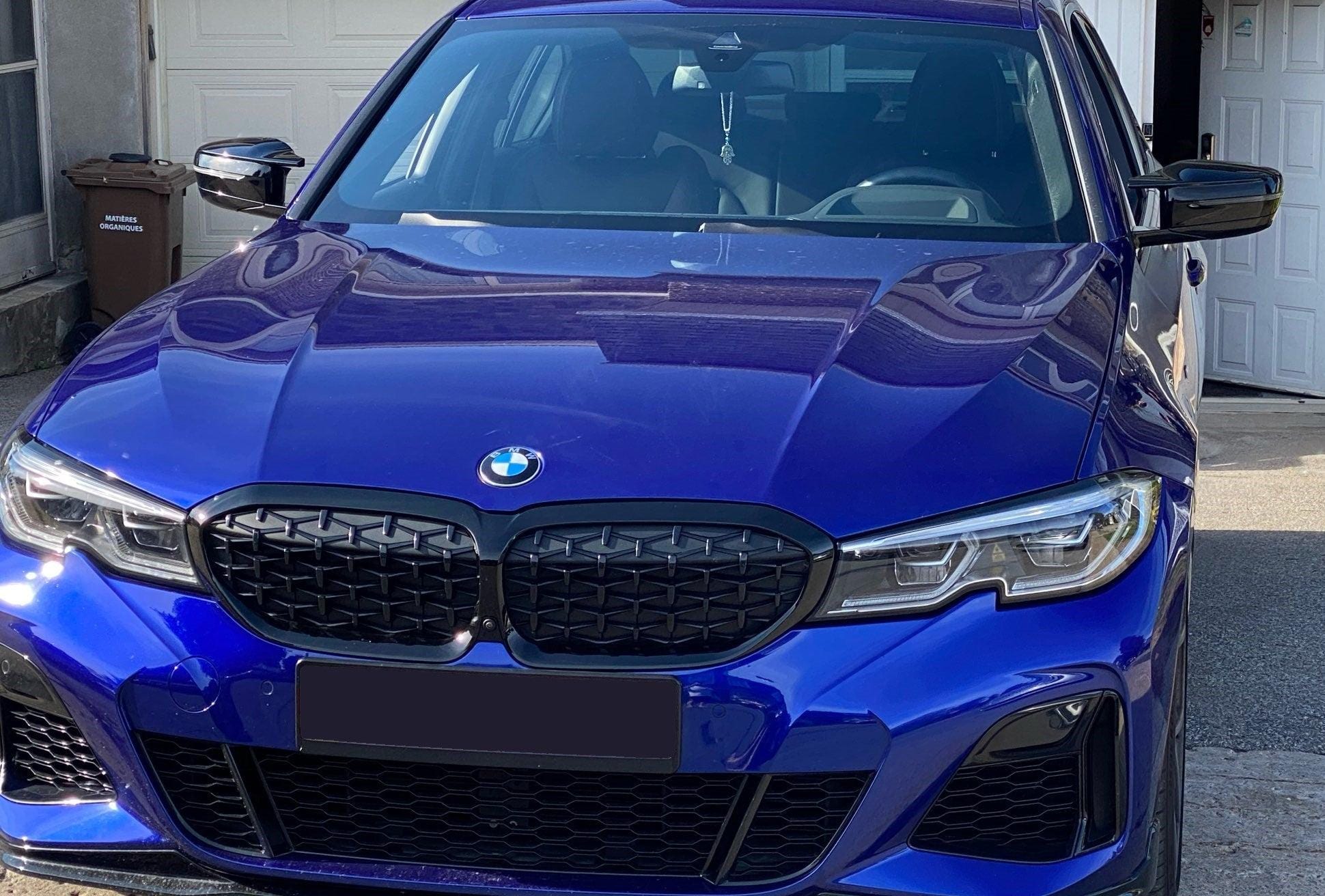 Coques de rétroviseurs type M3 Competition BMW Série 3 G20 (2020-Aujourd'hui) BMW Série 3 G20 - Coques de rétroviseurs type M Performance Noir Brillant (2020 - Aujourd'hui)