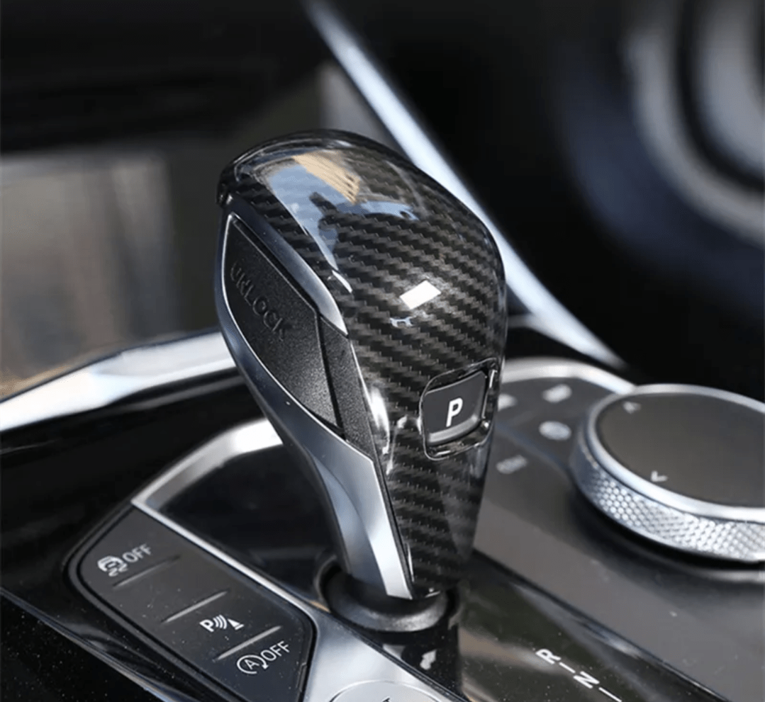 Coques de rétroviseurs type M3 Competition carbone BMW Série 3 G20 (2020-Aujourd'hui) Pommeau Sélecteur de levier de vitesse Carbone pour BMW Série 3 G20 (2020 - Aujourd'hui)