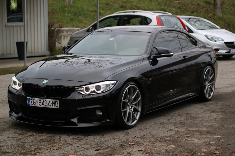 Coques de rétroviseurs type M4 Competition Noires pour BMW Série 4 F32 (2012-2020) BMW Série 4 F32 - Coques de rétroviseurs type M Performance Noir Brillant (2012 - 2020)