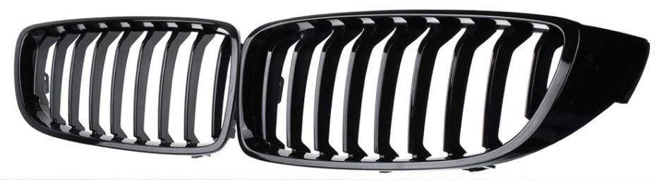 Grilles de calandre noires BMW Série 4 F32 type M Performance (2013-2020) BMW Série 4 F32 - Grilles de calandre noires type M Performance (2013 - 2020)