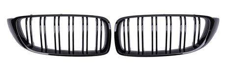 Grilles de calandre noires type M4 Competition BMW Série 4 F32 (2013 - 2020) BMW Série 4 F32 - Grilles de calandre noires type M4 Competition (2013 - 2020)