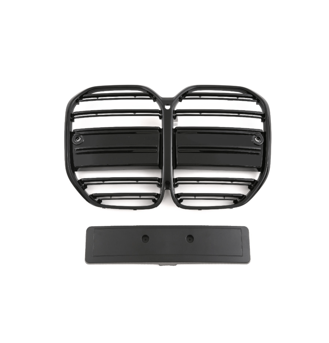 Grilles de calandre noires BMW Série 4 G22 type M Performance (2020 - Aujourd'hui) BMW Série 4 G22 - Grilles de calandre noires type M4 Competition (2020 - Aujourd'hui)