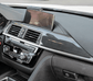 Inserts intérieur carbone tableau de bord pour BMW Série 4 F32 (2012 - 2018)