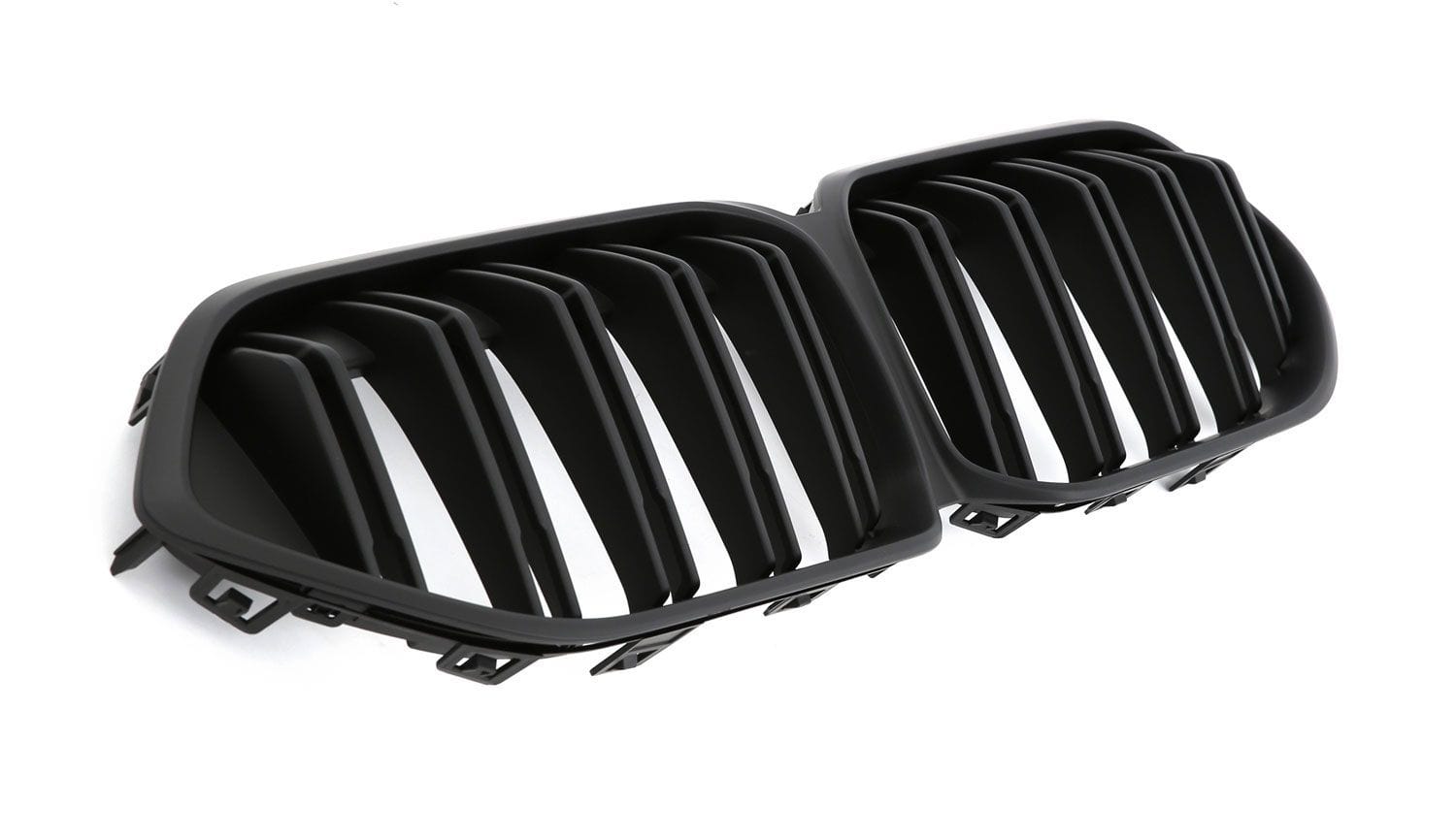 Noir mat Grilles de calandre noires BMW Série 2 Grand Coupe F44 type M Performance BMW Série 2 Grand Coupe F44 - Grilles de calandre noires type M Performance