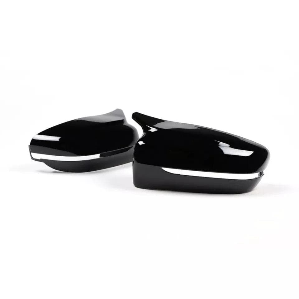 Coques de rétroviseurs pour BMW Série 5 G30 type M5 Competition (2018-Aujourd'hui) BMW Série 5 G30 - Coques de rétroviseurs type M Performance Competition Noir Brillant (2018 - Aujourd'hui)