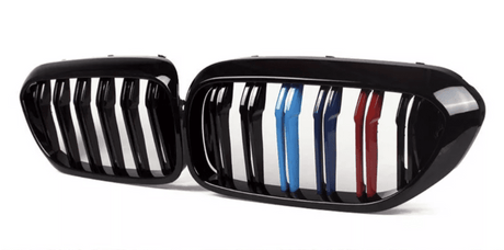 Grilles de calandre noires couleurs Motorsport BMW Série 5 G30 BMW Série 5 G30 - Grilles de calandre noires Motorsport type M5 Competition