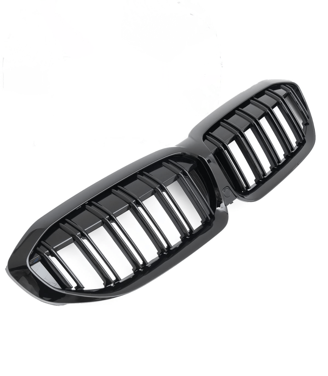 Noir brillant Grilles de calandre noires type M3 Competition BMW Série 3 G20 (2018 - Aujourd'hui) BMW Série 3 G20 - Grilles de calandre noires type M3 Competition (2018 - Aujourd'hui)