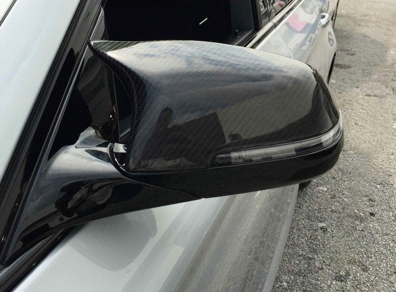 Coques de rétroviseurs BMW Série 6 F06 type Carbone M Performance (2012-2015) BMW Série 6 F06 F12 F13 - Coques de rétroviseurs type M Performance Carbone (2012 - 2015)