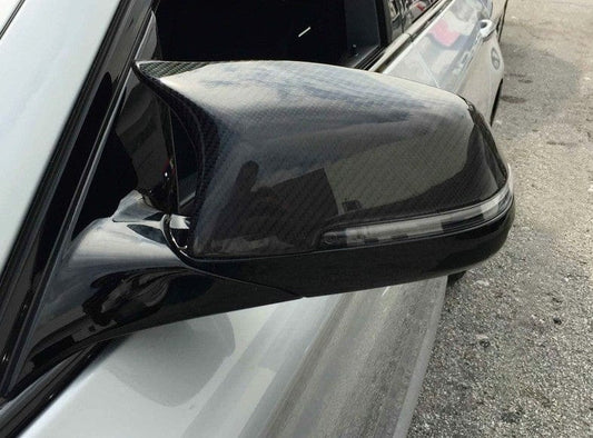 Coques de rétroviseurs BMW Série 6 F06 type Carbone M Performance (2012-2015) BMW Série 6 F06 F12 F13 - Coques de rétroviseurs type M Performance Carbone (2012 - 2015)