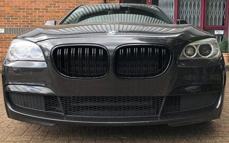 Grilles de Calandre Noires pour BMW Série 7 F01 type M Performance (2009-2015) BMW Série 7 F01 - Grilles de calandre noires type M Performance (2009 - 2015)