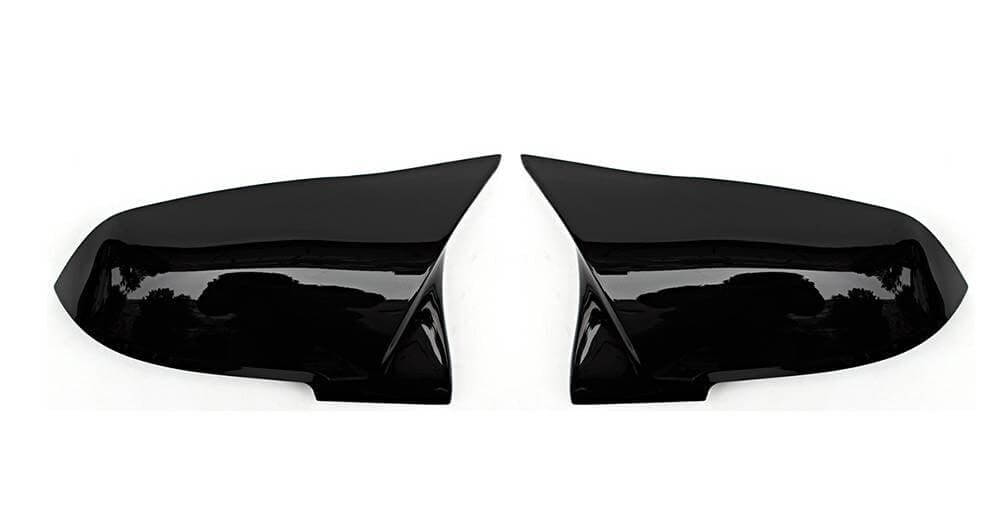 Coques de rétroviseurs type M Perfomance Noires pour BMW X1 E84  (2013-2015) BMW X1 E84 - Coques de rétroviseurs type M Performance Noir Brillant (2013 - 2015)