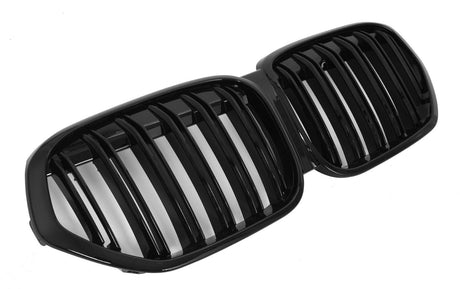 Après restylage LCI (2019 à aujourd'hui) Grilles de calandre noires pour BMW X1 F48 type M Perfomance (2016-Aujourd'hui) BMW X1 F48 - Grilles de calandre noires type M Performance (2016 - Aujourd'hui)
