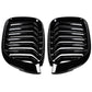 Grilles de calandre noires type M Performance pour BMW X3 F25 (2010-2017) BMW X3 F25 - Grilles de calandre noires type M Performance (2010 - 2017)