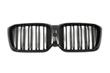 Après restylage (2021 à Aujourd'hui) / Double lame Grilles de calandre noires BMW X3 G01 type M Performance (2018-Aujourd'hui) BMW X3 G01 - Grilles de calandre noires type M Performance (2018 - Aujourd'hui)