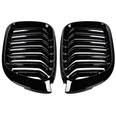 Grilles de calandre noires BMW X4 F26 type M Performance (2014-2018) BMW X4 F26 - Grilles de calandre noires type M Performance (2014 - 2018)